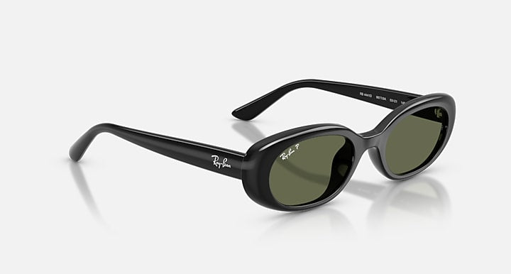 Ray-Ban RB4441D BIO-BASED Black with Polarized Dark Green Solid Color lenses - Alternative