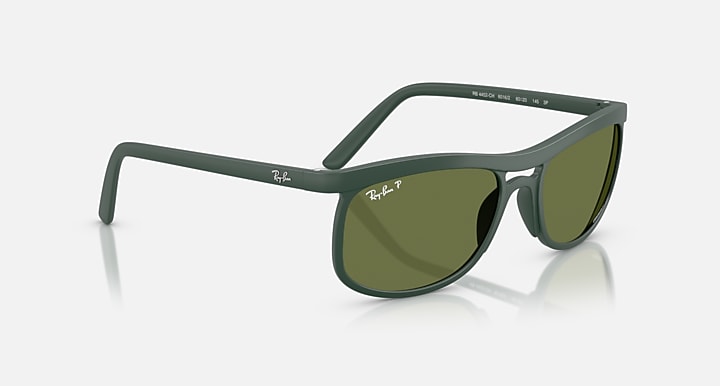 Ray-Ban RB4452 POLARIZED+ LENSES LITEFORCE Sand Green with Green Polarized+ Polarized+ lenses - Alternative