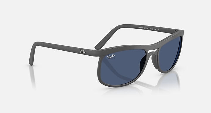 Ray-Ban RB4452 LITEFORCE Sand Grey with Dark Blue Solid Color lenses - Alternative