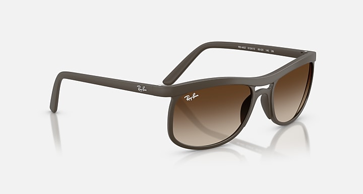 Ray-Ban RB4452 LITEFORCE Sand Brown with Gradient Brown Gradient lenses - Alternative