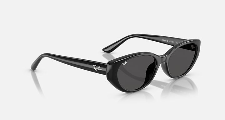 Ray-Ban RB4457D BIO-BASED Black with Dark Grey Solid Color lenses - Alternative