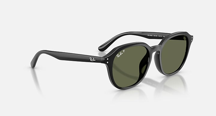 Ray-Ban RB4459D Black with Dark Green Polarized Solid Color lenses - Alternative