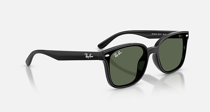Ray-Ban RB4461D Black with Dark Green Solid Color lenses - Alternative