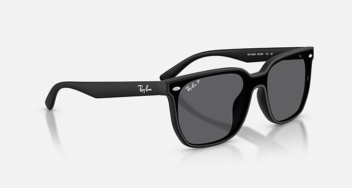 Ray-Ban RB4466D Matte Black with Polarized Grey Solid Color lenses - Alternative