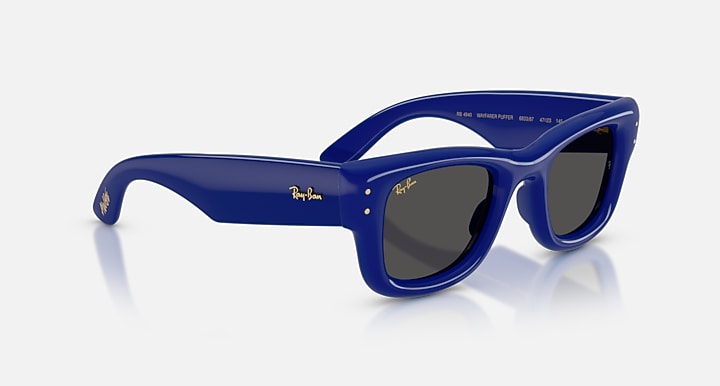Ray-Ban WAYFARER PUFFER Blue with Ultra Black Solid Color lenses - Alternative