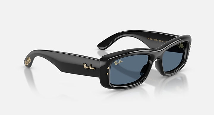 Ray-Ban KILIANE PUFFER Black with Dark Blue Solid Color lenses - Alternative