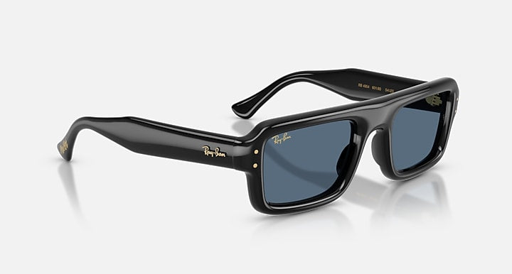 Ray-Ban FLACKO PUFFER Black with Dark Blue Solid Color lenses - Alternative