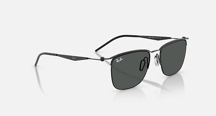 Ray-Ban RB8550 Black with Dark Grey Solid Color lenses - Alternative