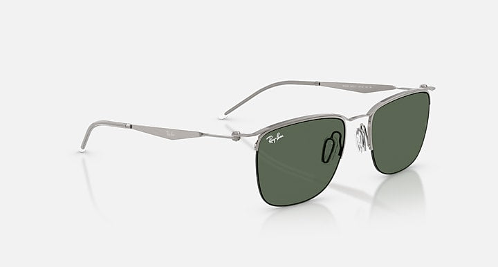 Ray-Ban RB8550 Gunmetal with Dark Green Solid Color lenses - Alternative