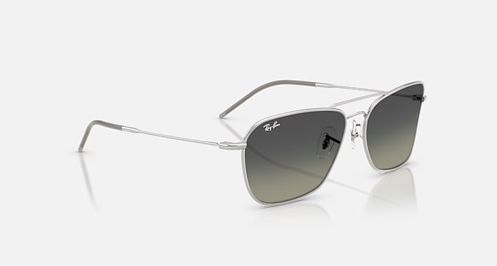 Ray-Ban CARAVAN REVERSE Silver with Grey Gradient Gradient lenses - Alternative