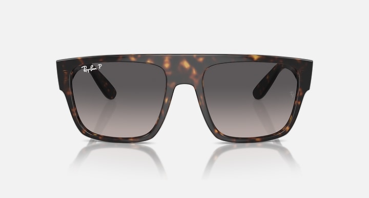 Ray-Ban DRIFTER Havana with Grey Polarized Gradient lenses - Front