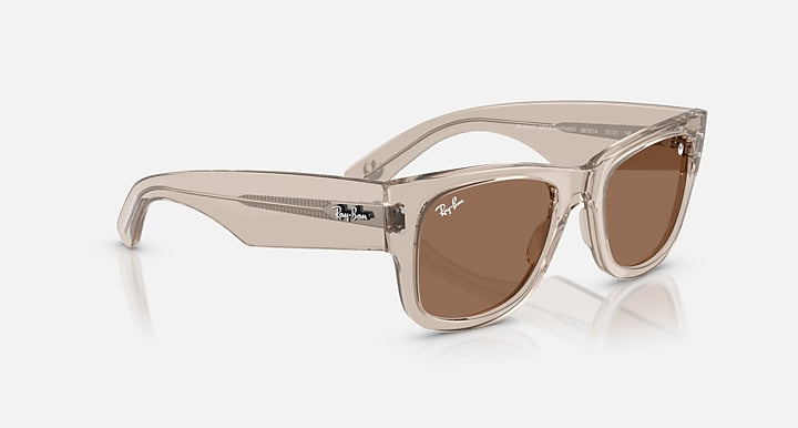 Ray-Ban RAY-BAN STAR WARS™ – THE REBEL ALLIANCE MEGA WAYFARER Transparent Light Brown with Dark Brown Solid Color lenses - Alternative