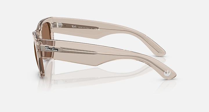 Ray-Ban RAY-BAN STAR WARS™ – THE REBEL ALLIANCE MEGA WAYFARER Transparent Light Brown with Dark Brown Solid Color lenses - Lateral