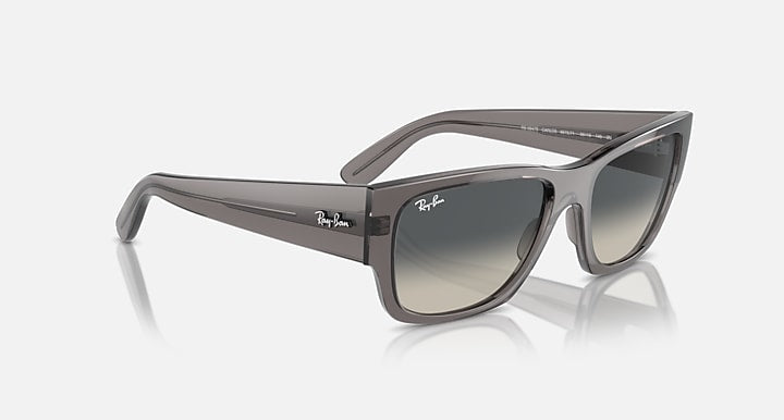 Ray-Ban CARLOS Opal Dark Grey with Grey Gradient lenses - Alternative