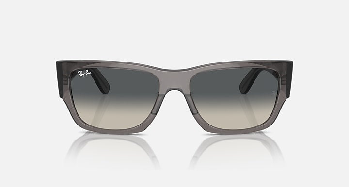 Ray-Ban CARLOS Opal Dark Grey with Grey Gradient lenses - Front
