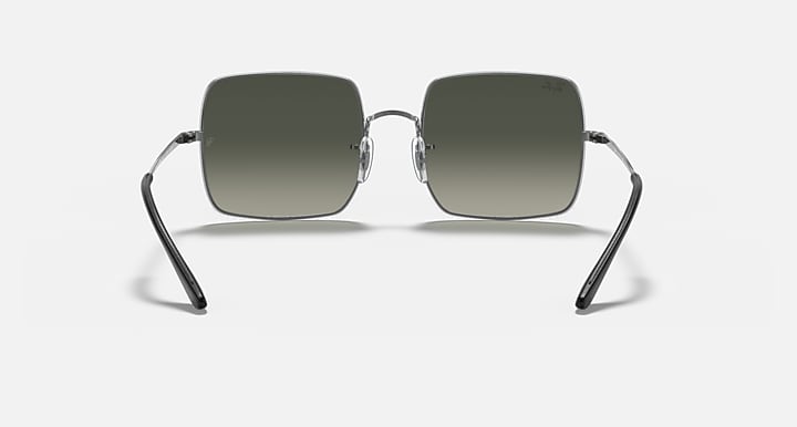 Ray-Ban SQUARE 1971 @COLLECTION Gunmetal with Grey Gradient Gradient lenses - Back