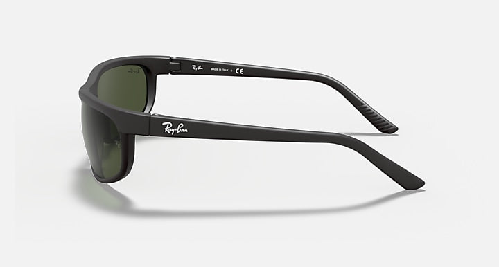 Ray-Ban PREDATOR 2 Black with G-15 Green Solid Color lenses - Lateral