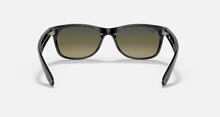 Ray-Ban NEW WAYFARER @COLLECTION Black with Polarized Blue & Green Gradient Gradient lenses - Back