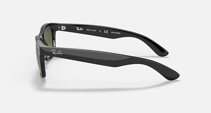 Ray-Ban NEW WAYFARER @COLLECTION Black with Polarized Blue & Green Gradient Gradient lenses - Lateral