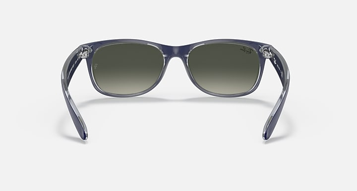 Ray-Ban NEW WAYFARER COLOR MIX Blue with Grey Gradient lenses - Back