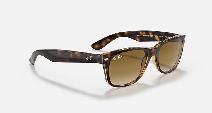 Ray-Ban NEW WAYFARER CLASSIC Light Havana with Light Brown Gradient Gradient lenses - Alternative