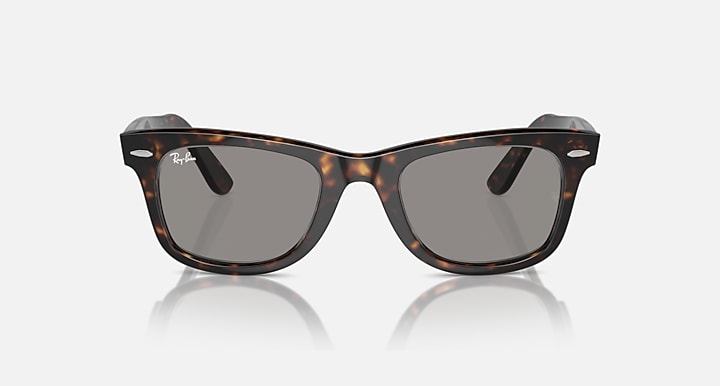 Ray-Ban ORIGINAL WAYFARER CLASSIC Havana with Grey Solid Color lenses - Front