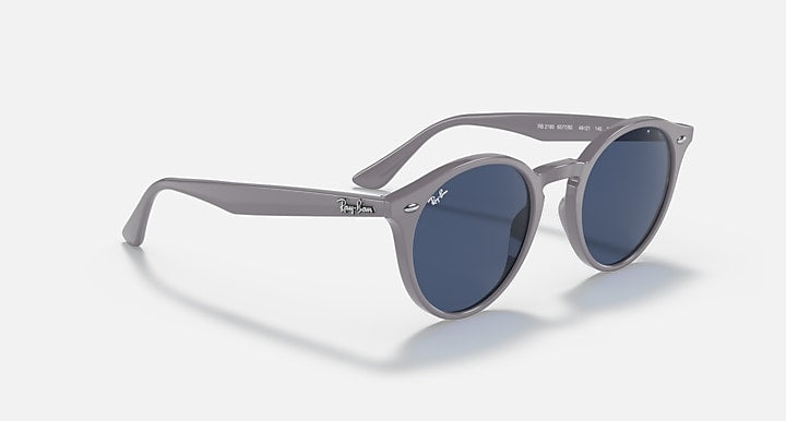 Ray-Ban RB2180 Grey with Dark Blue Solid Color lenses - Alternative
