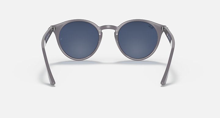 Ray-Ban RB2180 Grey with Dark Blue Solid Color lenses - Back