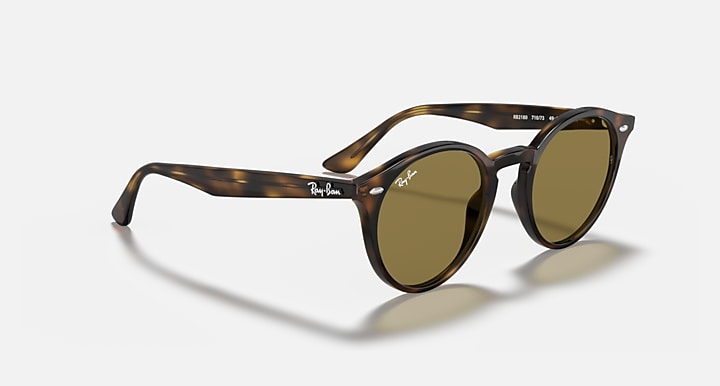 Ray-Ban RB2180 Light Havana with B-15 Brown Solid Color lenses - Alternative