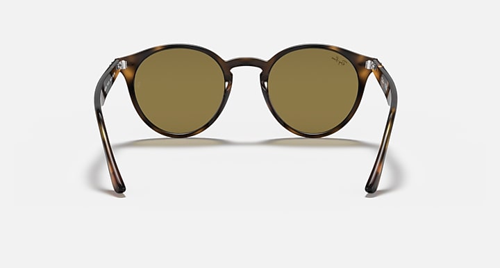 Ray-Ban RB2180 Light Havana with B-15 Brown Solid Color lenses - Back