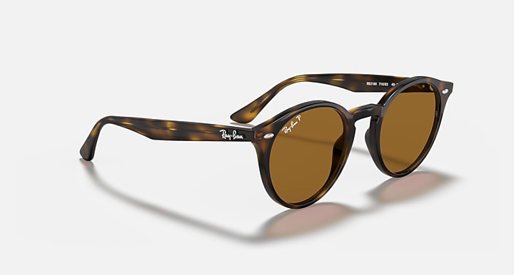 Ray-Ban RB2180 Light Havana with Brown Polarized Solid Color lenses - Alternative