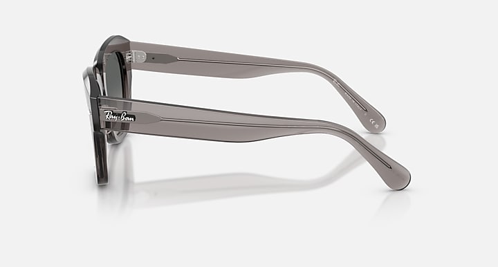 Ray-Ban STATE STREET Transparent Grey with Grey Gradient Gradient lenses - Lateral