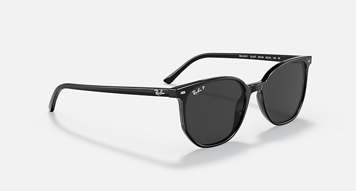Ray-Ban ELLIOT Black with Polarized Black Solid Color lenses - Alternative