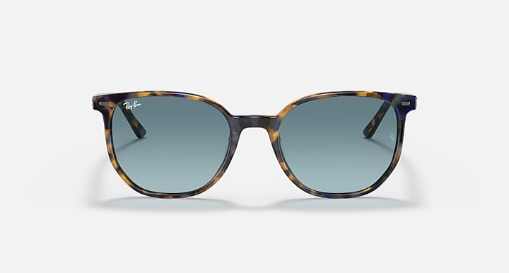 Ray-Ban ELLIOT Yellow & Blue Havana; Tortoise with Blue Gradient Gradient lenses - Front