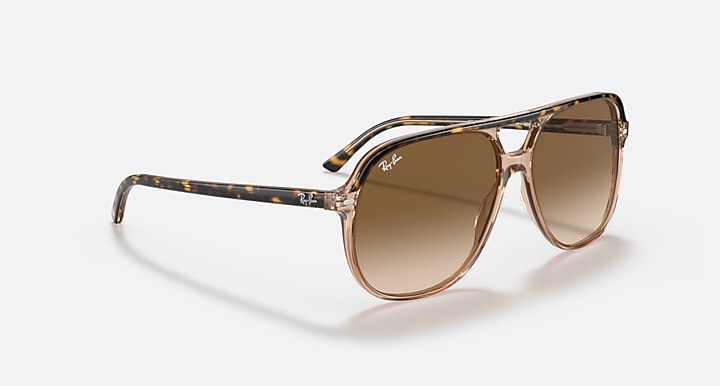 Ray-Ban BILL Havana On Transparent Brown; Tortoise with Light Brown Gradient Gradient lenses - Alternative