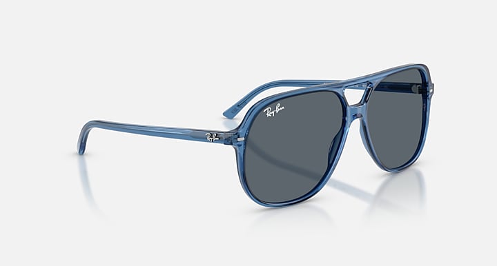 Ray-Ban BILL 4TH OF JULY LIMITED Transparent Blue with Blue Solid Color lenses - Alternative