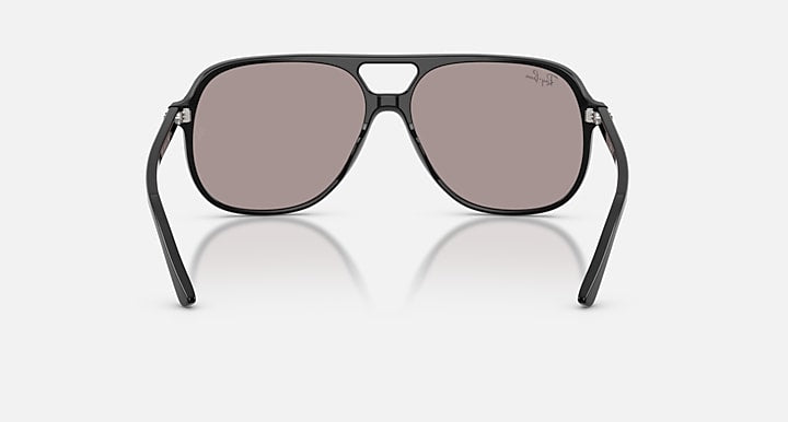 Ray-Ban BILL SUMMER CAPSULE Black with Violet Solid Color lenses - Back