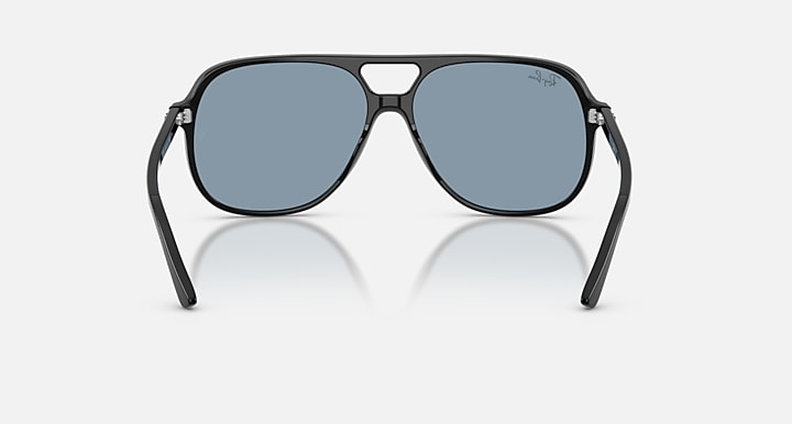 Ray-Ban BILL SUMMER CAPSULE Black with Blue Solid Color lenses - Back