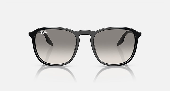 Ray-Ban RB2203 Black with Light Grey Gradient lenses - Front