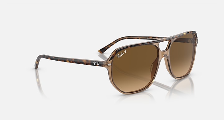 Ray-Ban BILL ONE Havana On Transparent Brown with Brown Polarized Gradient lenses - Alternative