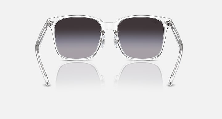 Ray-Ban RB2206D Transparent with Grey & Blue Gradient lenses - Back