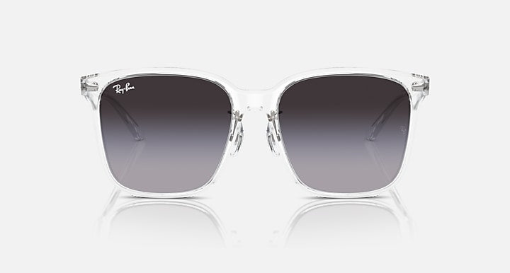 Ray-Ban RB2206D Transparent with Grey & Blue Gradient lenses - Front