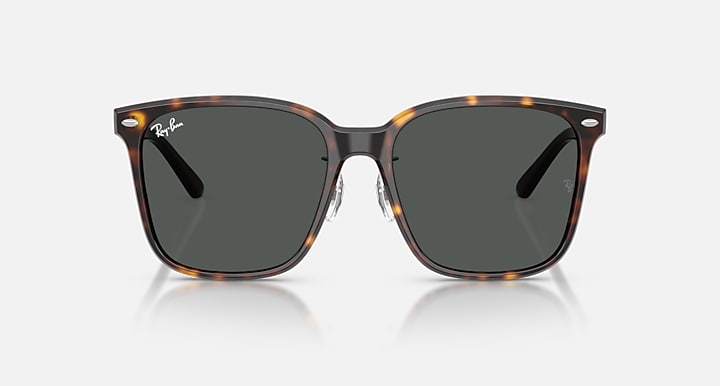 Ray-Ban RB2206D Havana with Dark Grey Solid Color lenses - Front