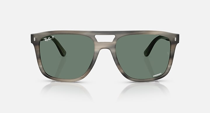 Ray-Ban RB2213 POLARIZED+ LENSES Havana Grey with Polarized+ Grey Polarized+ lenses - Front