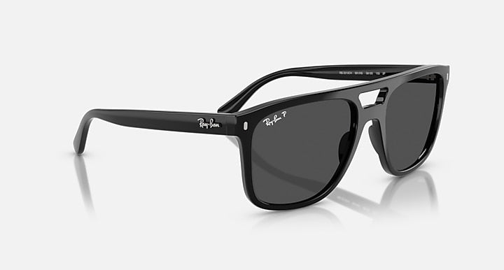 Ray-Ban RB2213 POLARIZED+ LENSES Black with Polarized+ Dark Grey Polarized+ lenses - Alternative