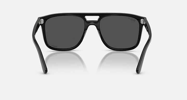 Ray-Ban RB2213 POLARIZED+ LENSES Black with Polarized+ Dark Grey Polarized+ lenses - Back