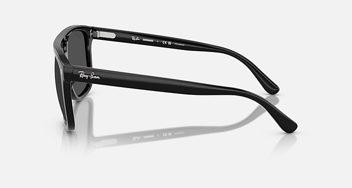 Ray-Ban RB2213 POLARIZED+ LENSES Black with Polarized+ Dark Grey Polarized+ lenses - Lateral
