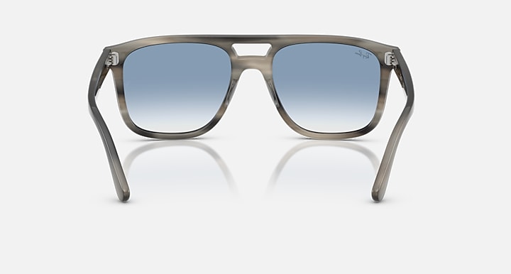 Ray-Ban RB2213 Grey Havana; Havana Grey with Clear Gradient Blue Gradient lenses - Back