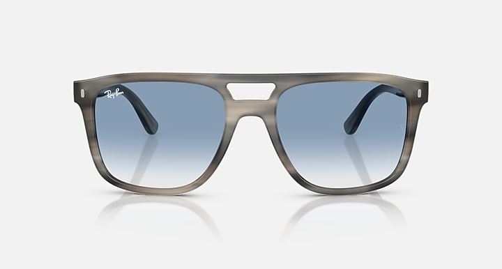 Ray-Ban RB2213 Grey Havana; Havana Grey with Clear Gradient Blue Gradient lenses - Front