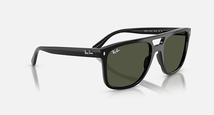 Ray-Ban RB2213 Black with G-15 Green Solid Color lenses - Alternative